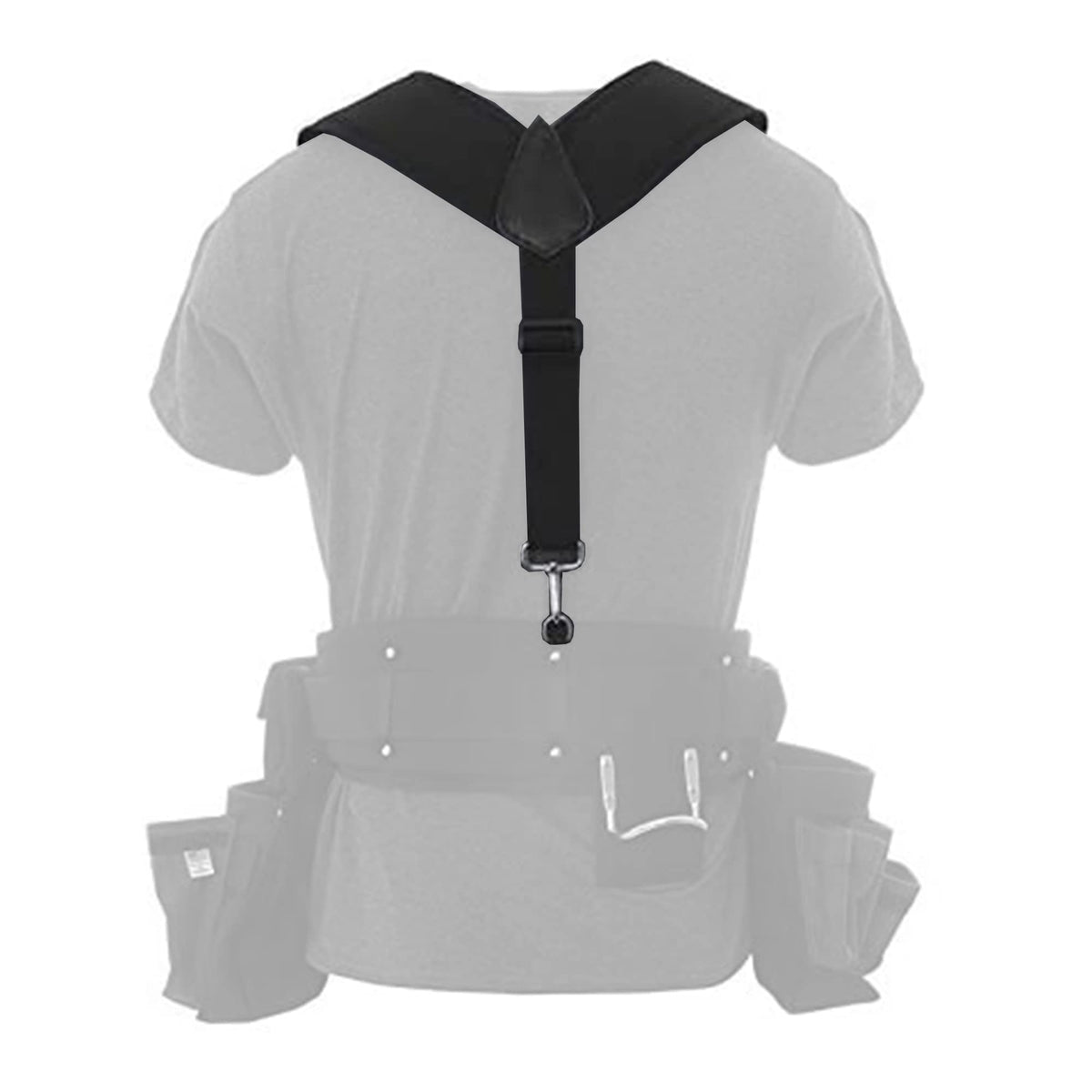BOULDER BAG Comfort Padded Suspenders. (Tool Belt NOT included) High Tech Padded Suspenders w/Extreme Support and Comfort for your Tool Belt. Made by Boulder Bag. Suspenders Made in the USA