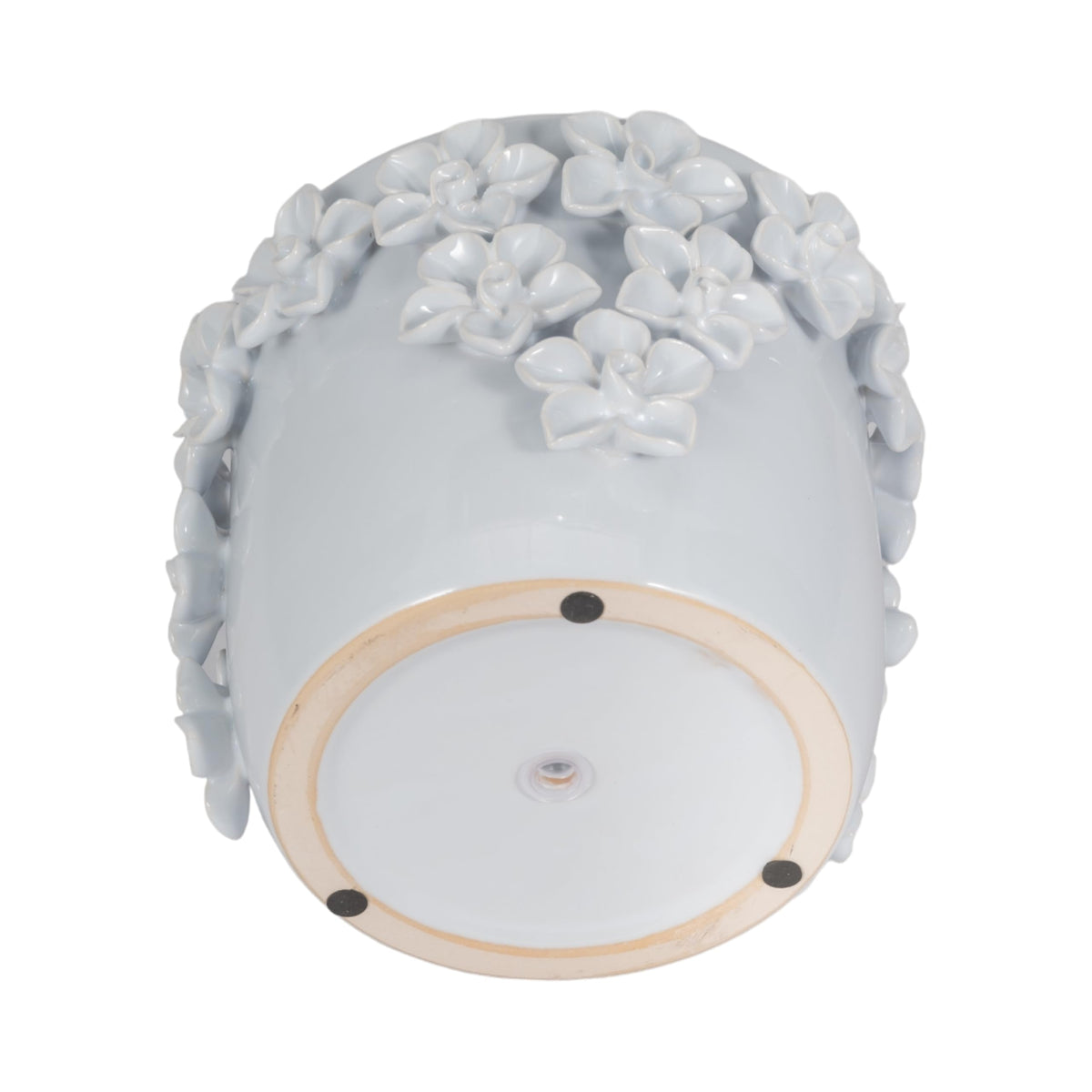 Sagebrook Home Ceramic Planter - Elevate Your Space with Elegant Greenery Decor