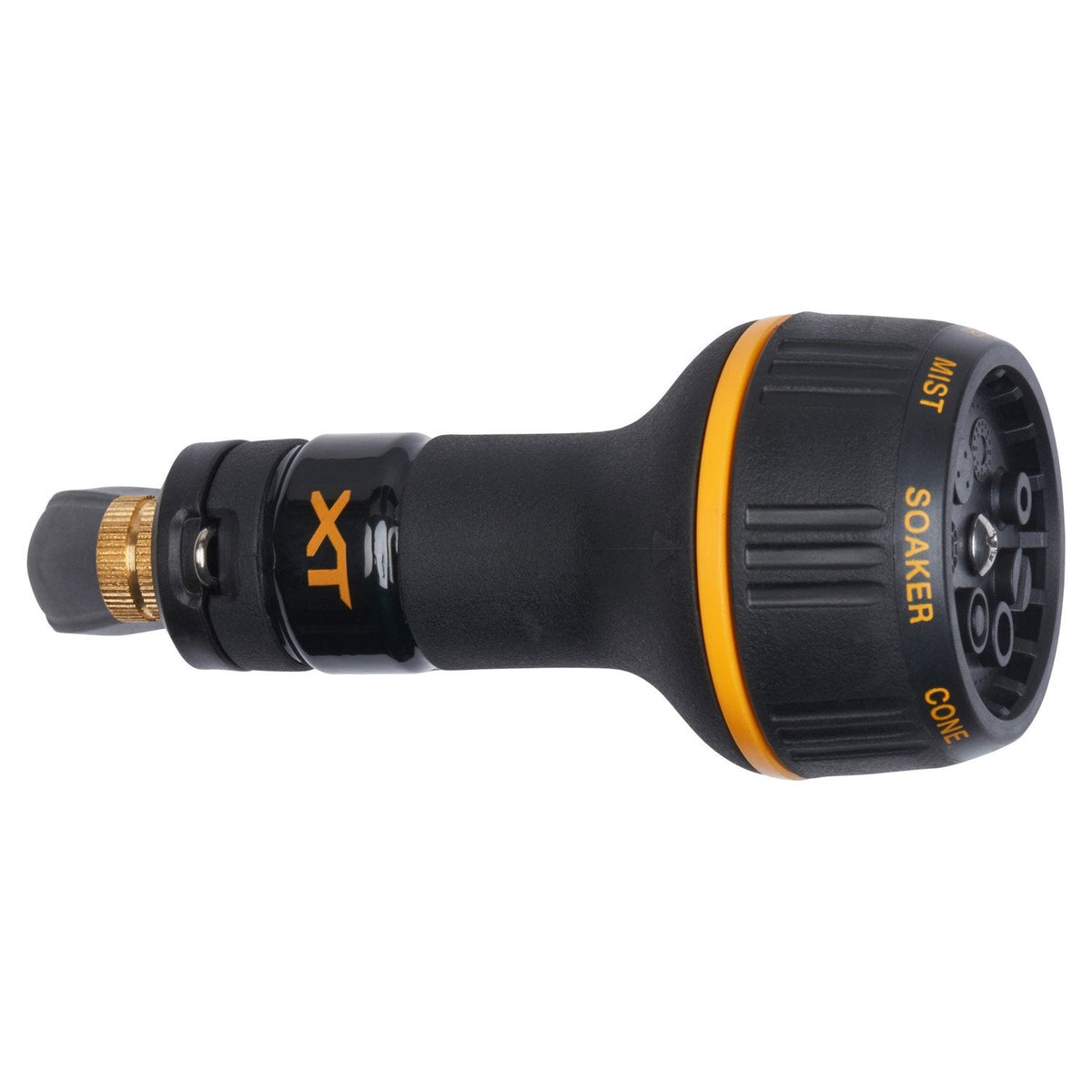 Melnor 995037 Rear Trigger 7 Watering Patterns XT Metal Garden Hose Nozzle, Basic
