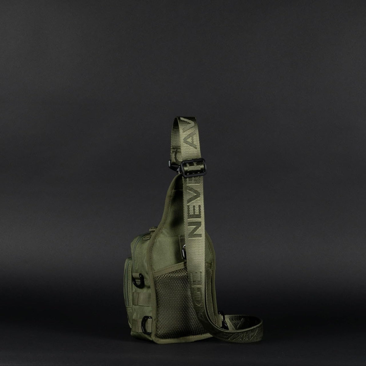 WOLFpak 4L Mini Tactical Sling Bag (OD Green) Compact Crossbody Backpack for Gym, Travel & EDC | Tactical Shoulder Bag with Multiple Pockets – Lightweight, Durable Sling Pack for Men & Women