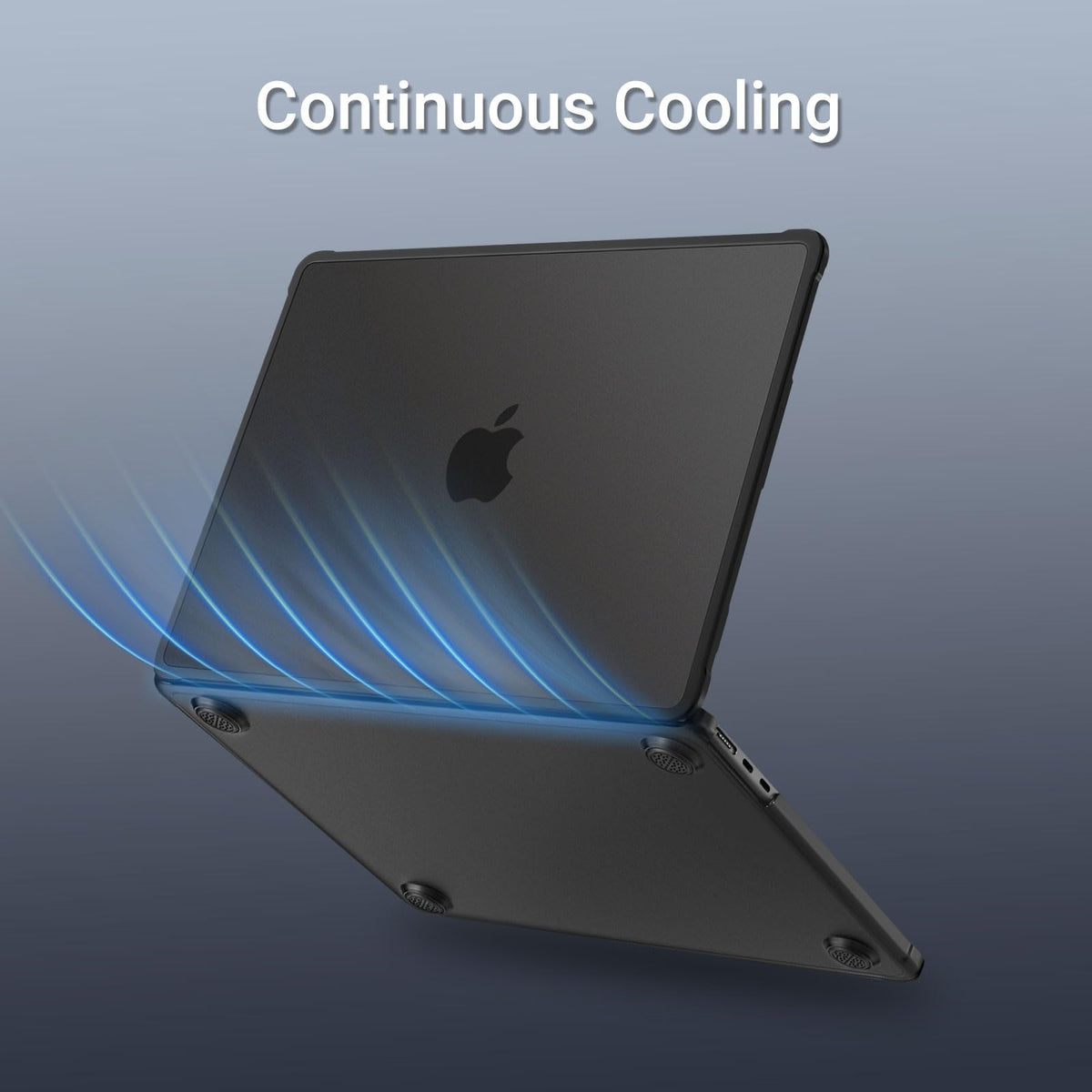 MOSISO Compatible with MacBook Air 13 inch Case M5 2026 M4 2025 M3 M2 2024-2022 A3449 A3240 A3113 A2681, Seamlessly Closes Anti-Crack&Anti-Fingerprints Hard Shell for MacBook Air 13.6, Black