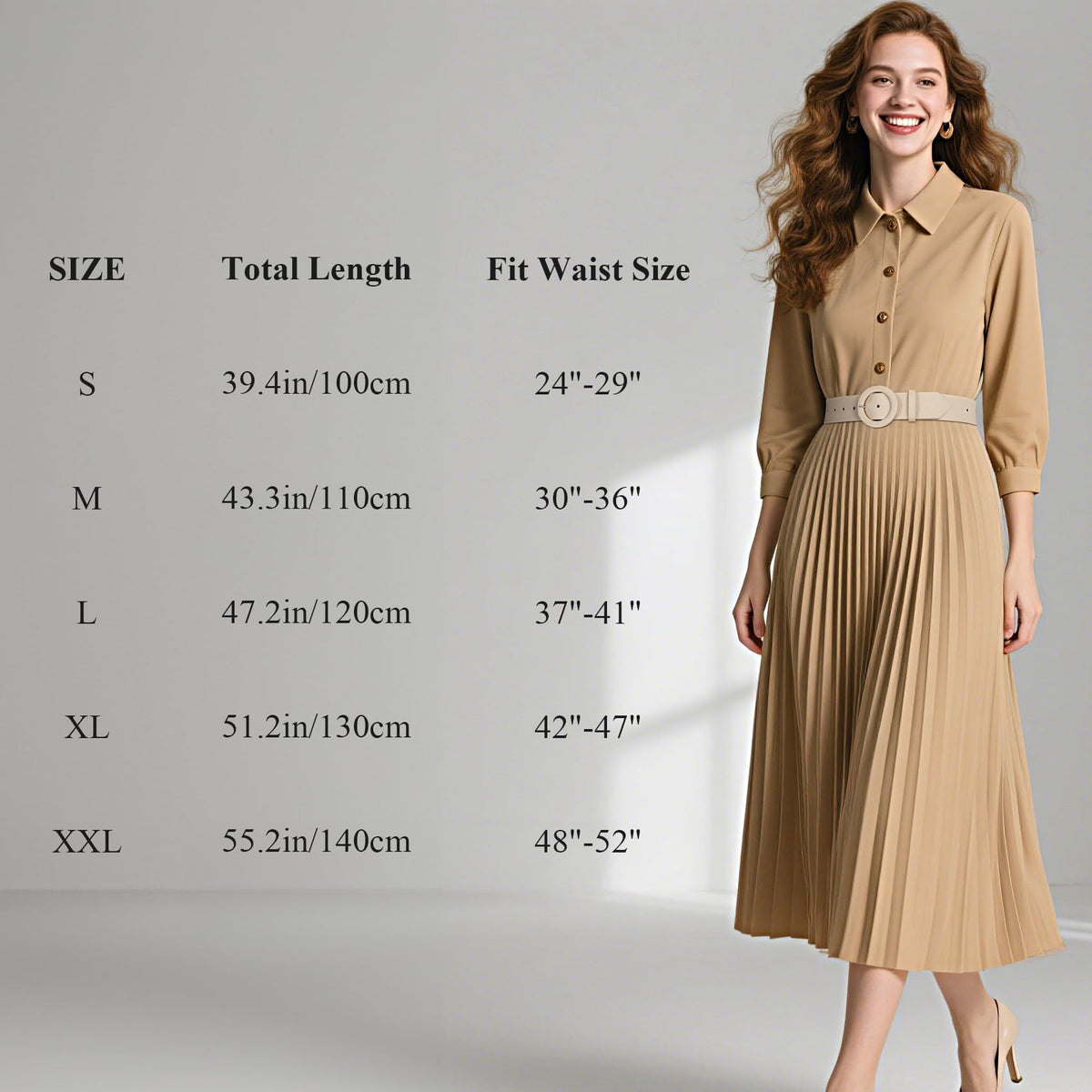 XZQTIVE Women's Wide Belt Fashion Candy Color Round Buckle Ladies Belt for Jeans Pants Dresses, White(Fit Waist Size 37"-41")
