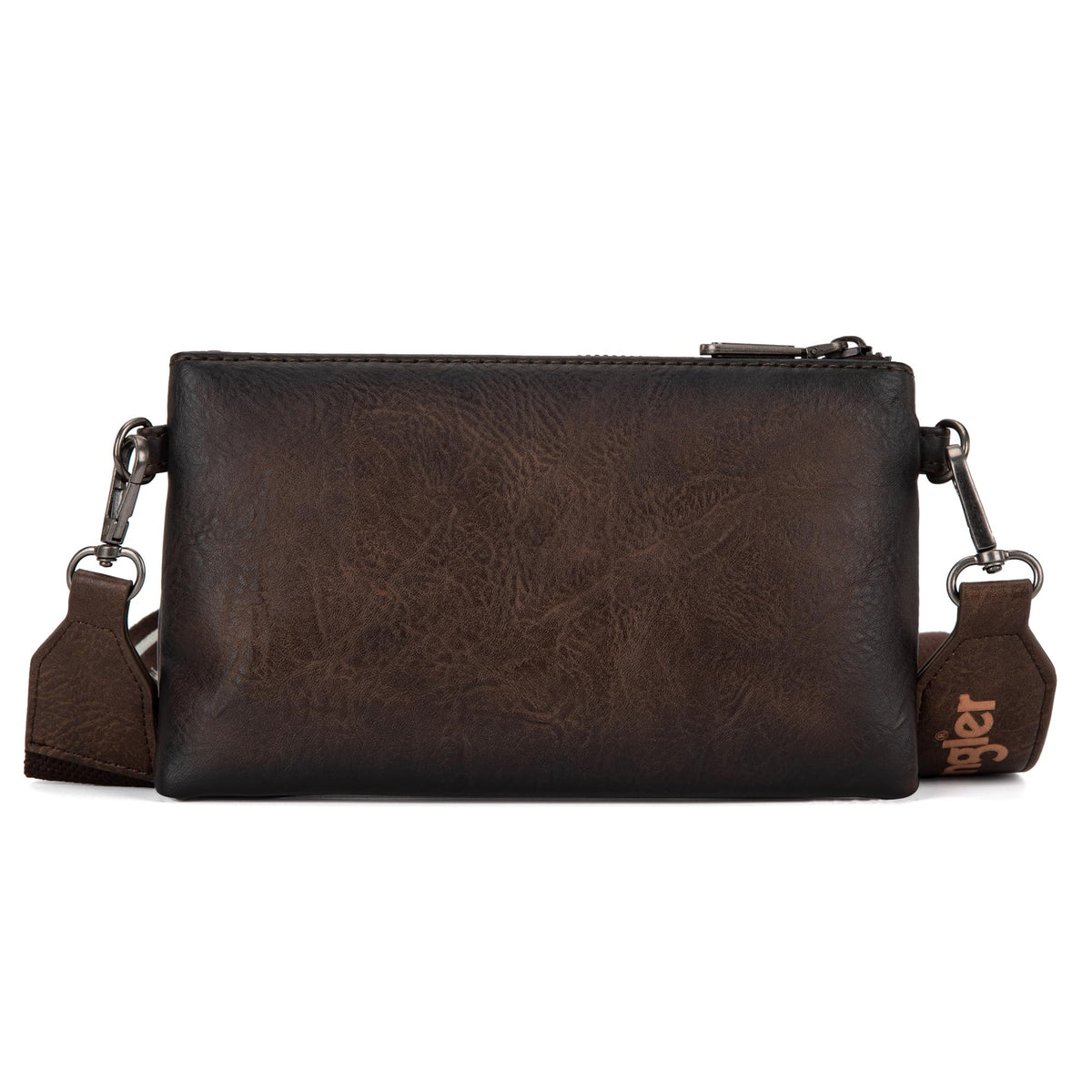 Wrangler Crossbody Purses for Women Multi-function Shoulder Bag Card Holder Small Purse Women's wallets with Double Zipper WG120-209CF