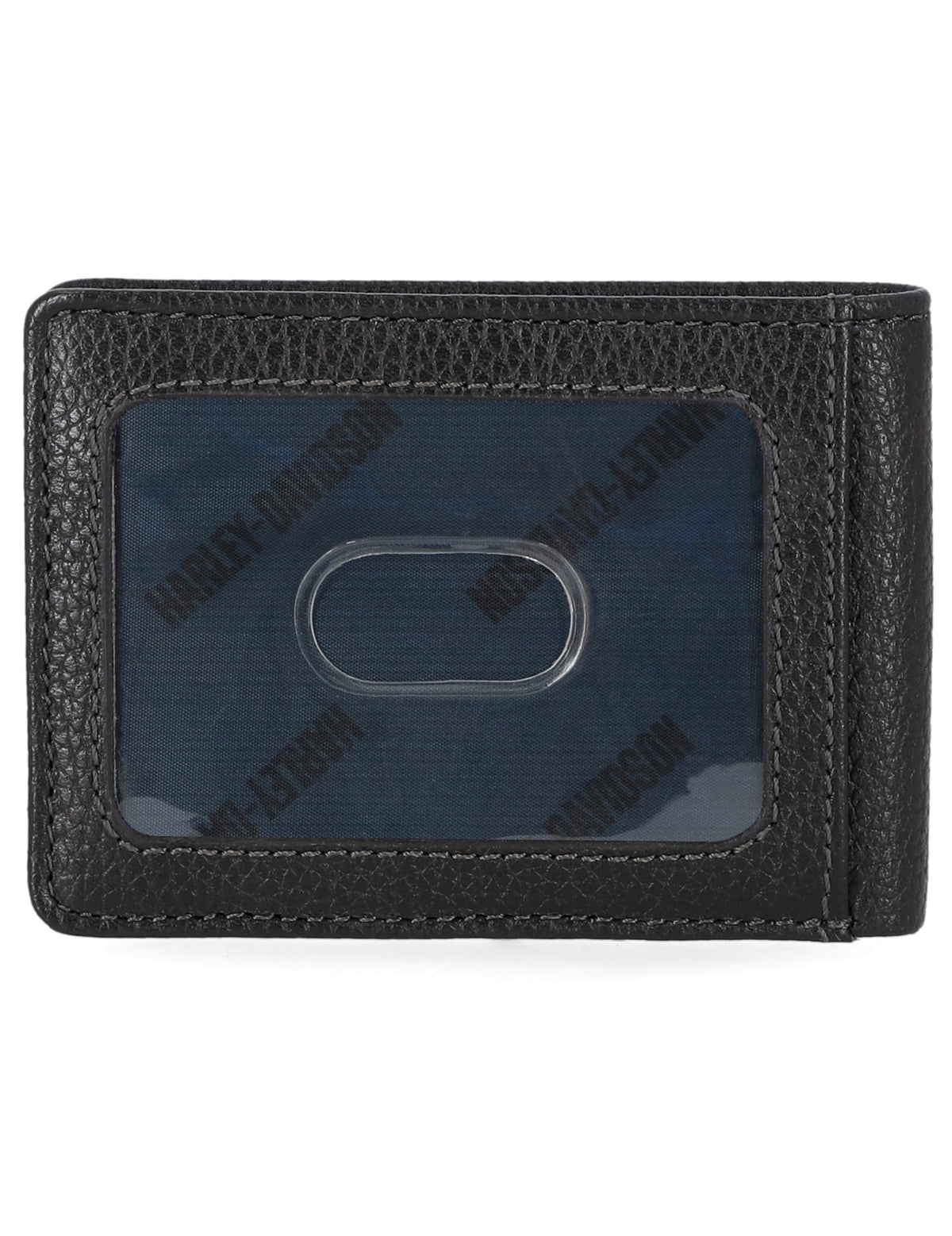 Harley-Davidson Men's Genuine Leather Rfid Blocking Billfold Slim Front Pocket Wallet