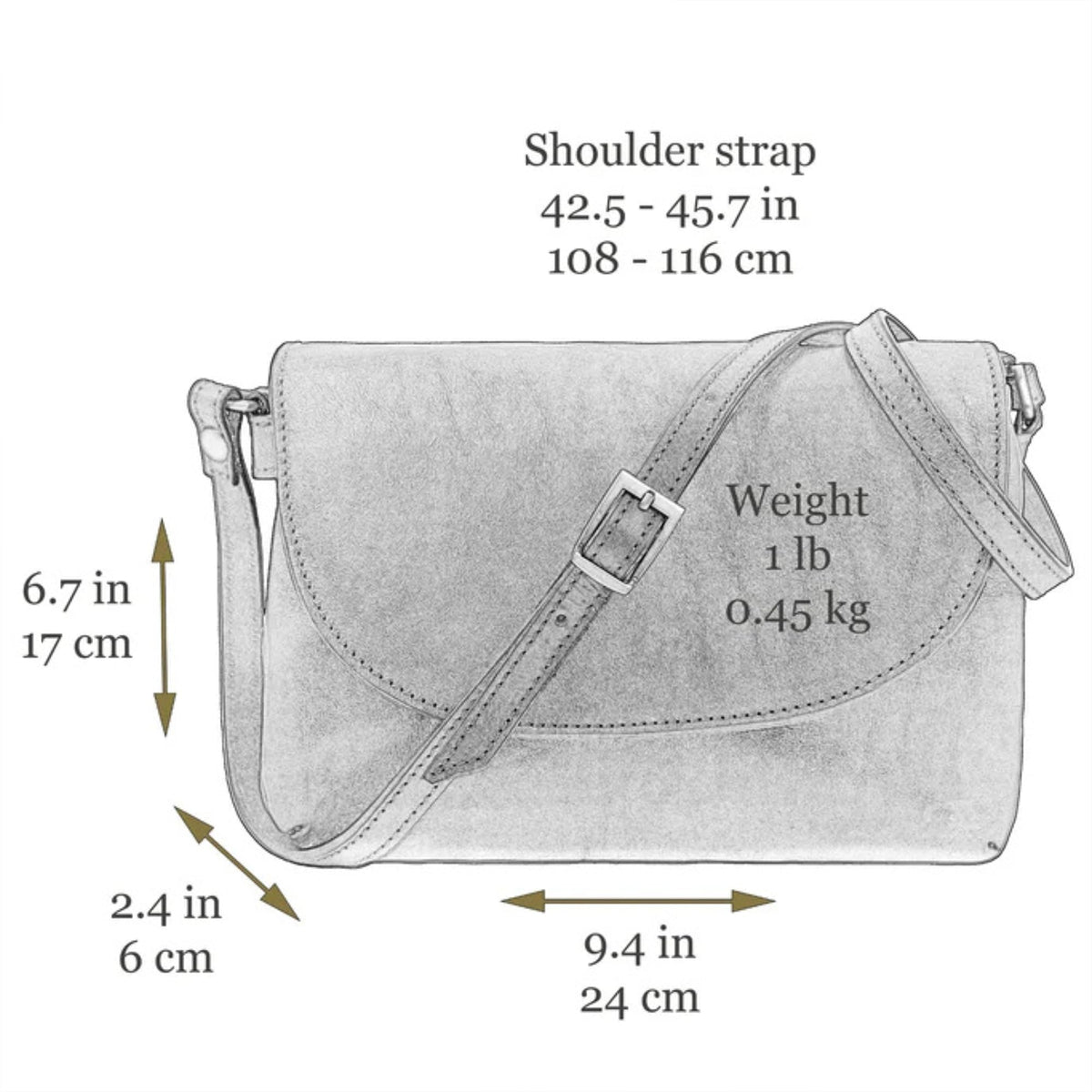Time Resistance Leather Crossbody Bag for Women - Handbag, Shoulder Bag, Messenger Purse (Red) - Gift Box Included