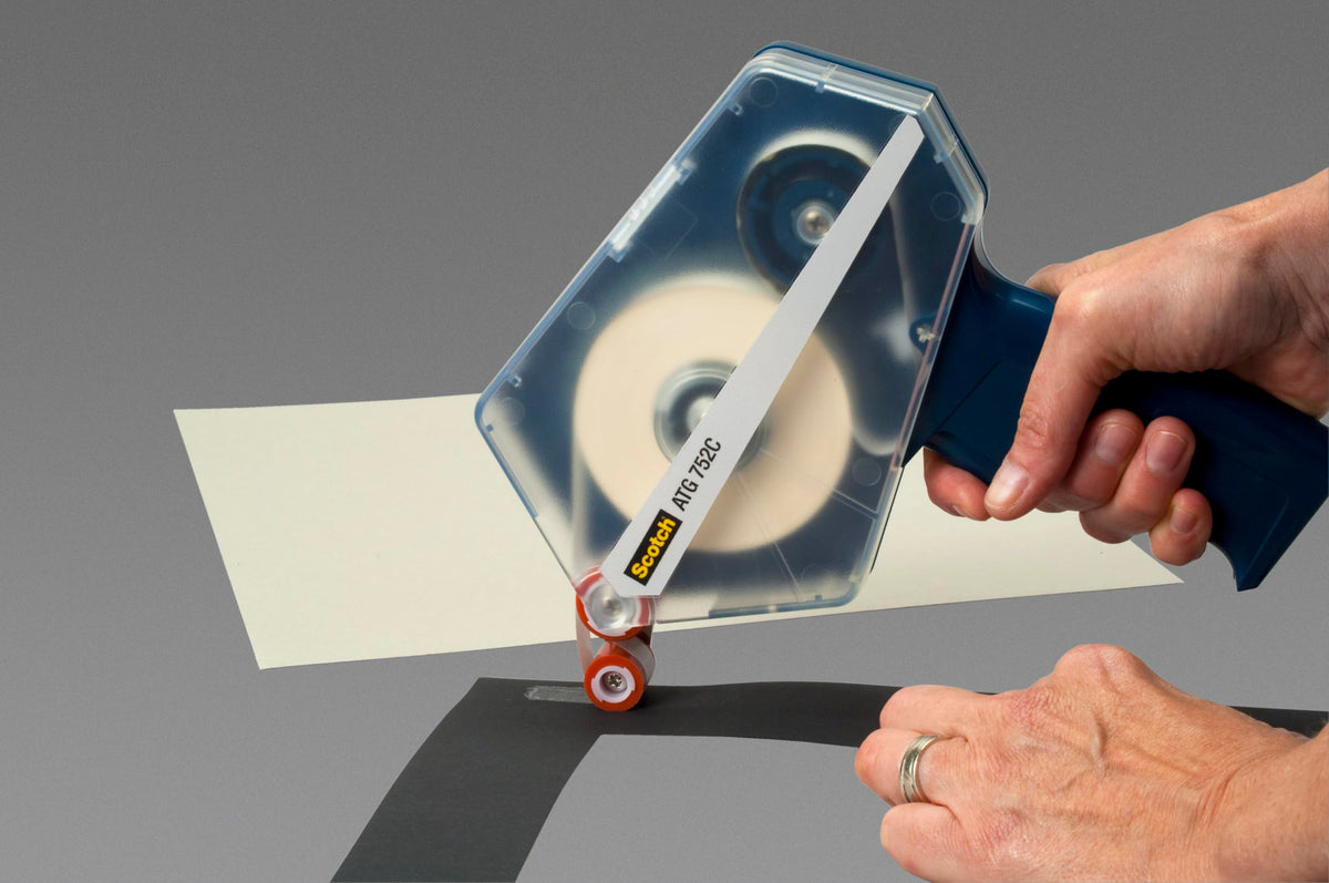 3M Scotch ATG 752C Adhesive Applicator, 1/2 in and 3/4 in Wide Rolls