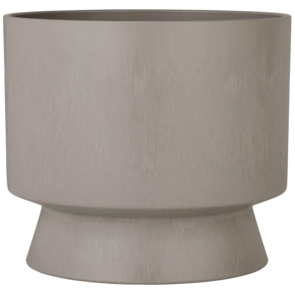 Rosendahl Recycled Flower Pot, Sand, 11.8" D x 10.4" H, Designed by Signe Wenneberg, Gift Box Included