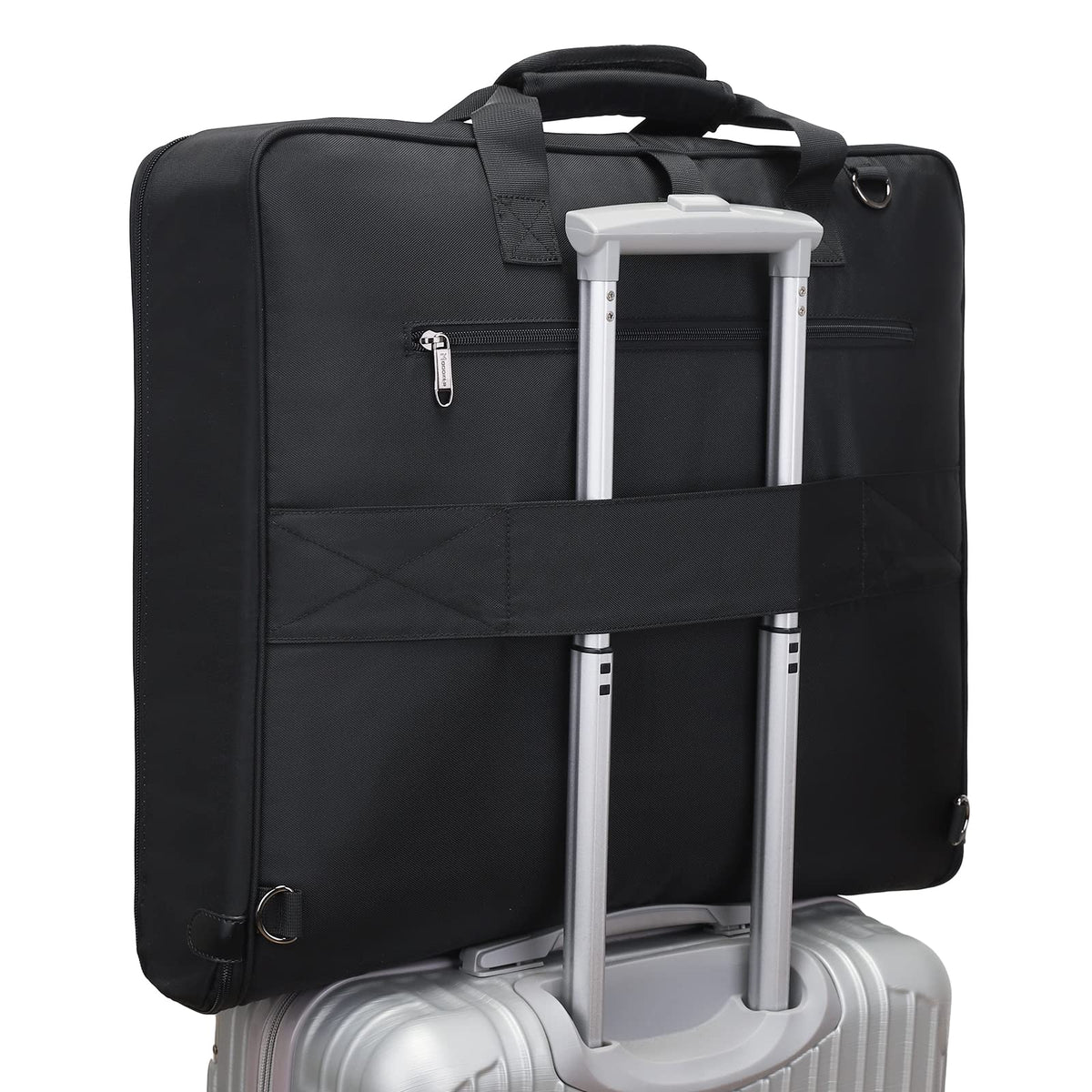 Modoker Carry On Garment Bags for Travel Hanging Clothes Suit Bag Luggage Organizer, Foldable Suit Carrier Gift for Men Women