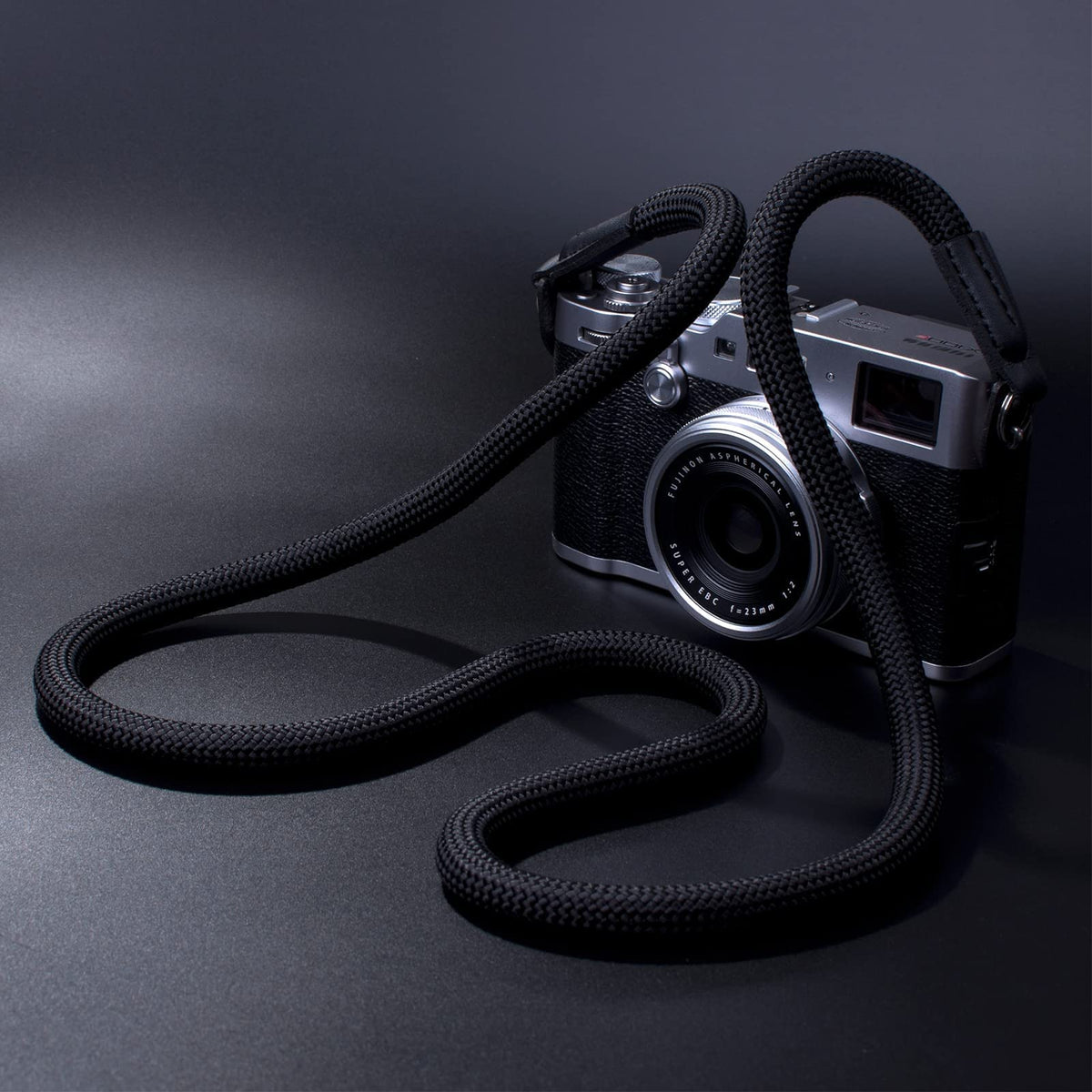 VKO Vintage Camera Neck Strap,Nylon Rope Camera Shoulder Straps for Photographers Film DSLR Black