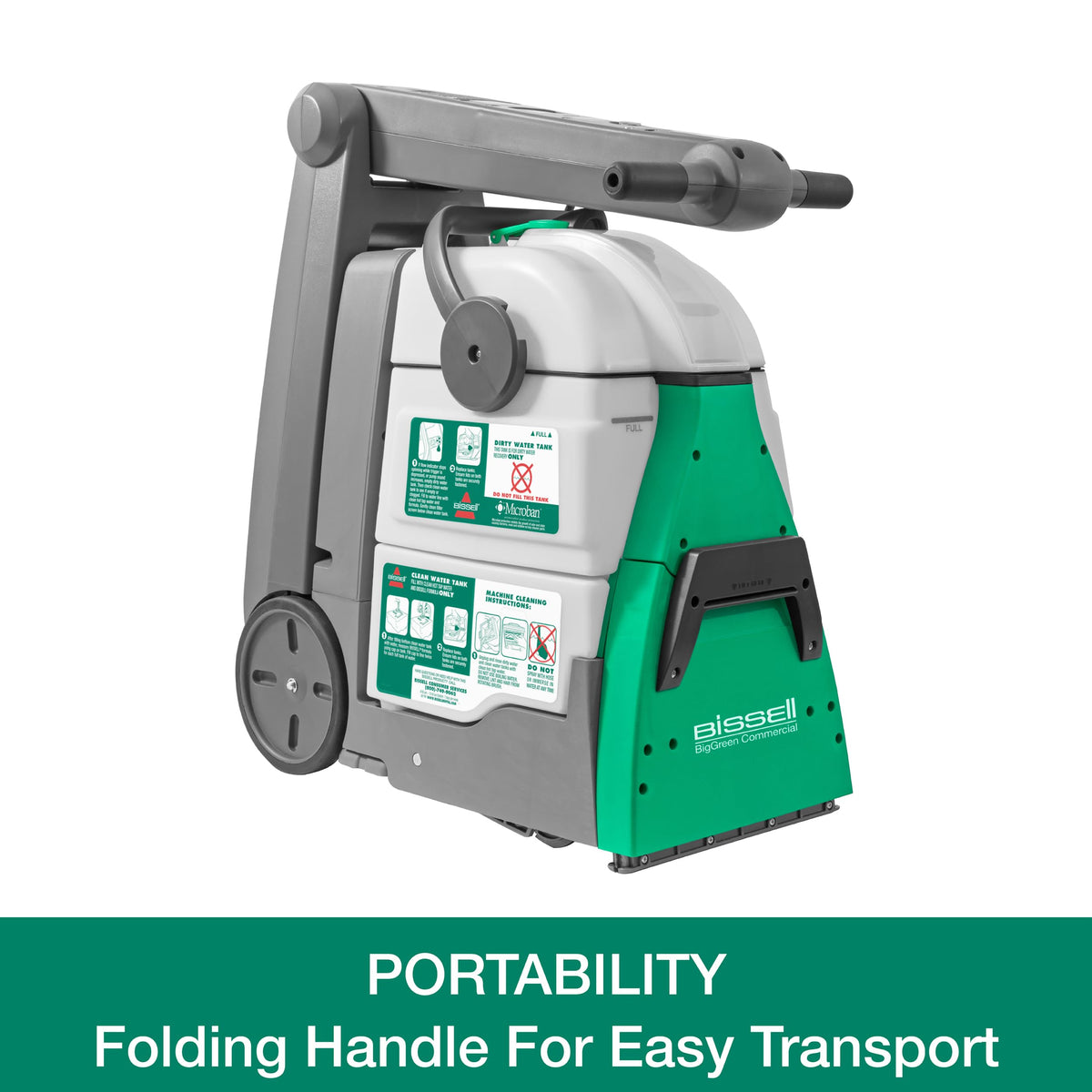 Bissell Commercial Bissell BigGreen Commercial BG10 Deep Cleaning 2 Motor Extractor Machine
