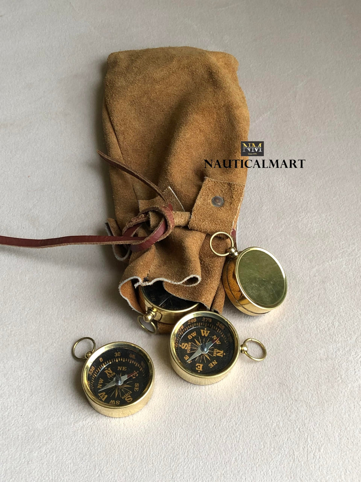 Nautical-Mart Suede Drawstring Pouch, Leather Drawstring Pouch Bag, Pouch, Native American Medicine Bag, Renaissance Pouch Bag