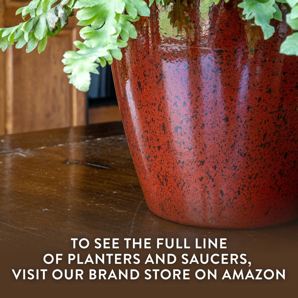 Classic Home and Garden Premiere Collection Planter Vogue, 8", Patina Copper