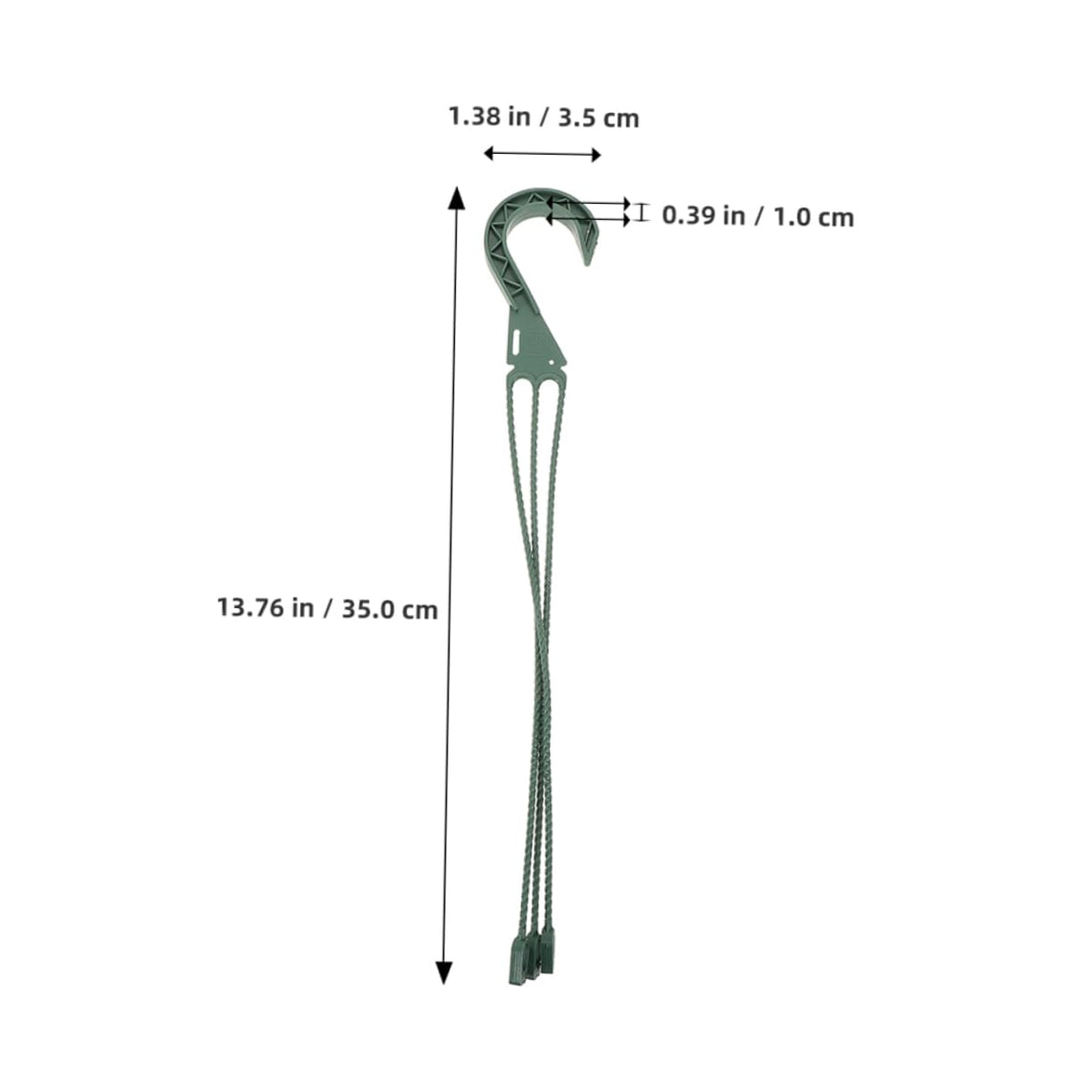 YARNOW 5Pcs Space Saving Plant Hanger Chain Versatile Flower Pot Hooks for Plants Succulents and Indoor Decor Simple Installation for Efficient Vertical Gardening