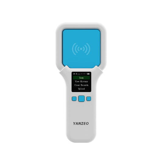 YANZEO SR300 UHF RFID Reader 860Mhz-960Mhz RFID Scanner Wireless Bluetooth Handheld RFID Reader, UHF Tag Reader for Clothing, Shoes, Jewellery Shop and Warehouse Inventory