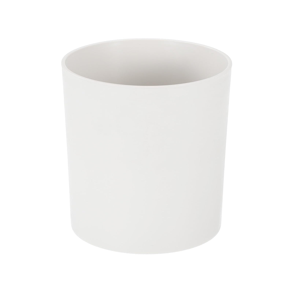M METERXITY 1-Pack Plastic Plant Pot, 8 Inch Plastic Planter Round Flower Planter Containers Flower Pot for Indoor/Outdoor/Garden, Plant Holder [White]