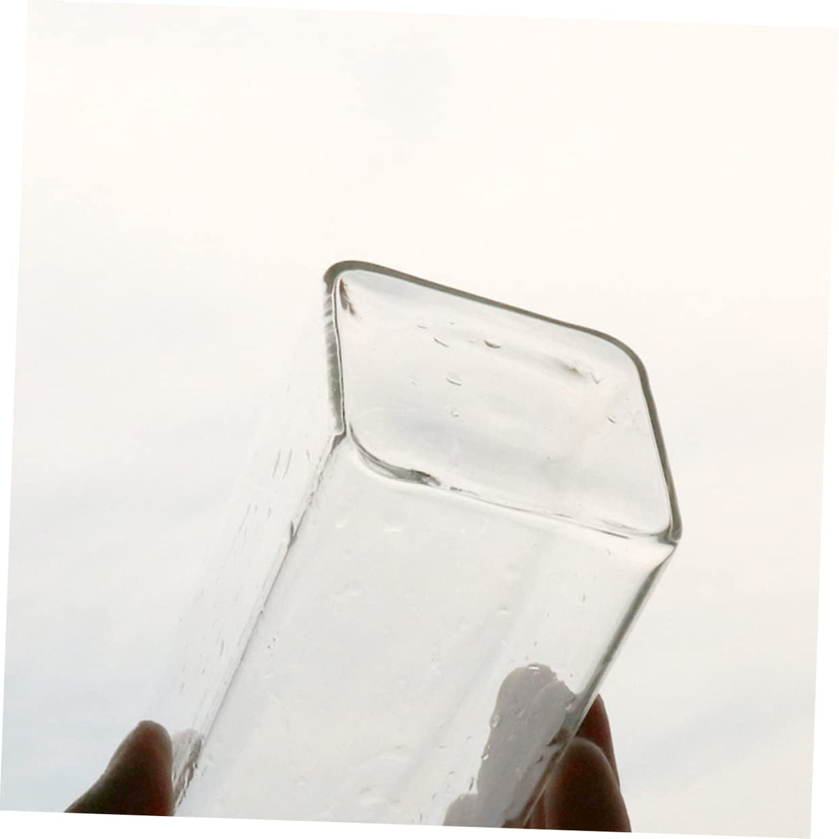 POPETPOP Creative Hanging Glass Vase for Wall Unique Terrarium Planter for Home Decor for Indoor Plants Living Room and Bedroom Aesthetics