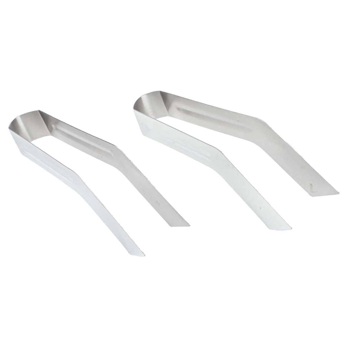 SundiooK for Stainless Steel Young Plant Tongs 2Pcs, Gentle Grip Transplanting for Indoor Outdoor Gardening, Rust Resistant Weeding and Loosening Pliers