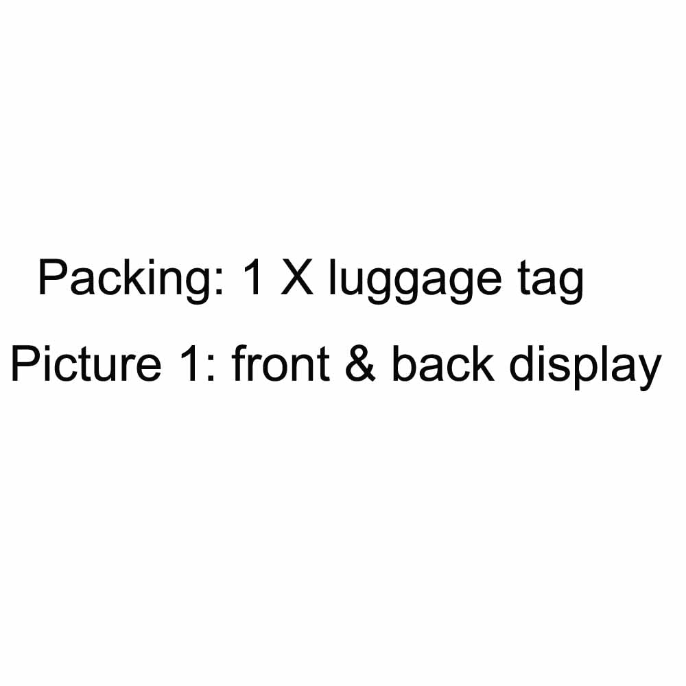 Luggage Tag Shark Face, Pu Leather Bag Travel Suitcases Id Identifier Baggage Label for Women Men Boys Girls