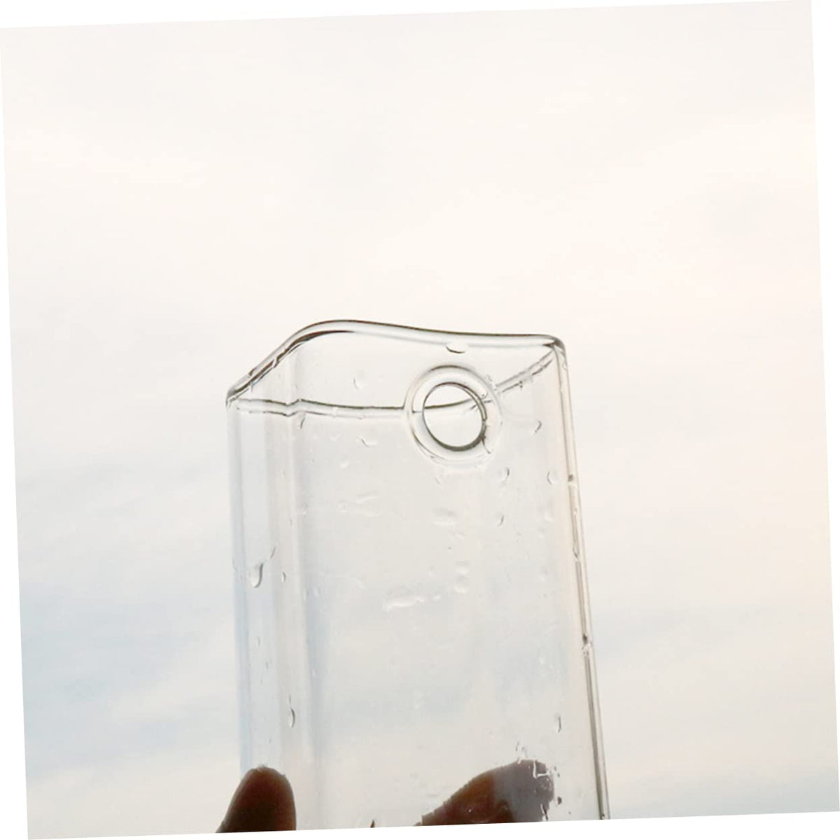 YARNOW Creative Hanging Glass Vase for Flower Planting Wall Mounted Terrarium Container Unique Design for Home Decoration for Succulents and Indoor Plants