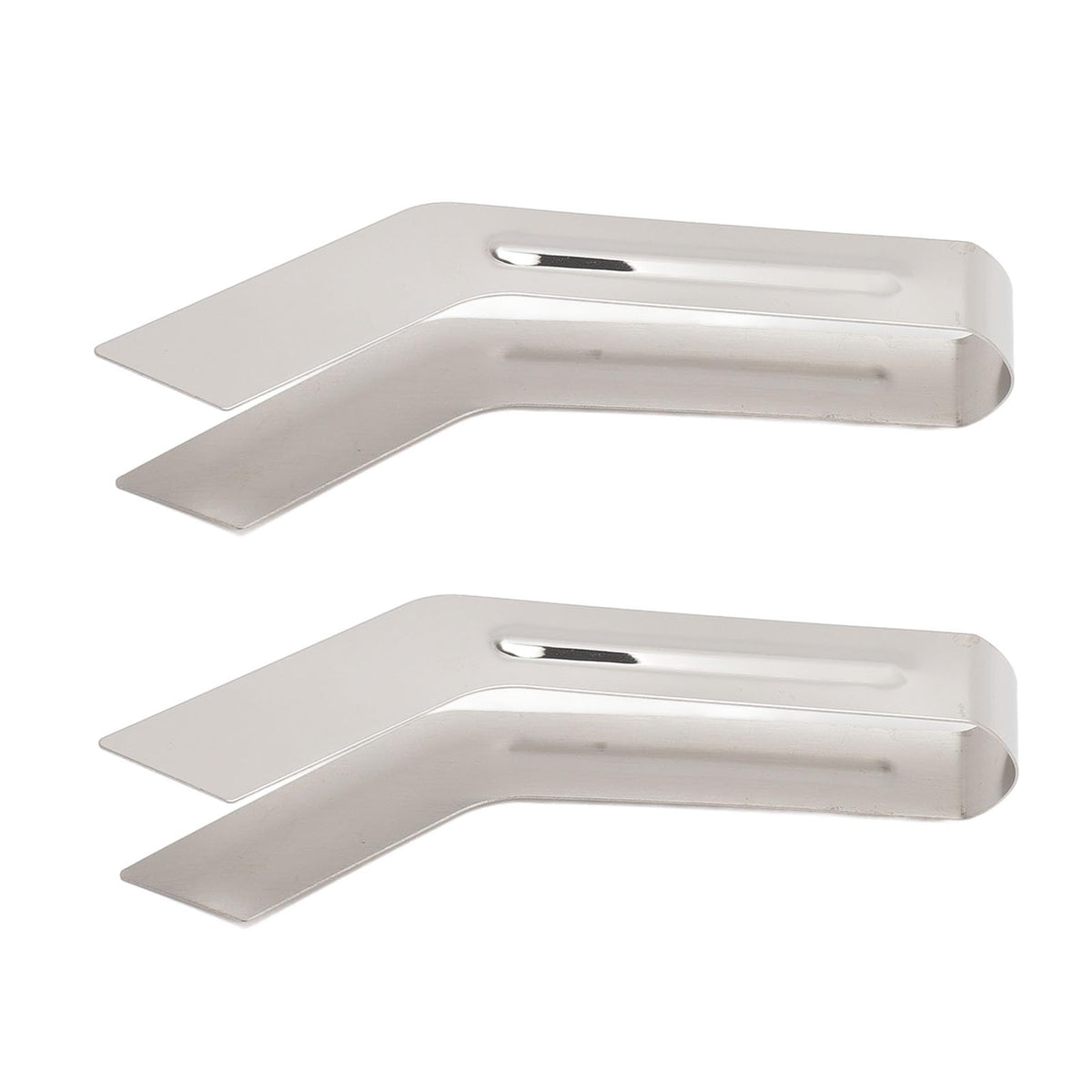 Stainless Steel Gardening Plants Transplant Tongs Proof Root Protection Tools for Indoor Outdoor Planting 2PCS