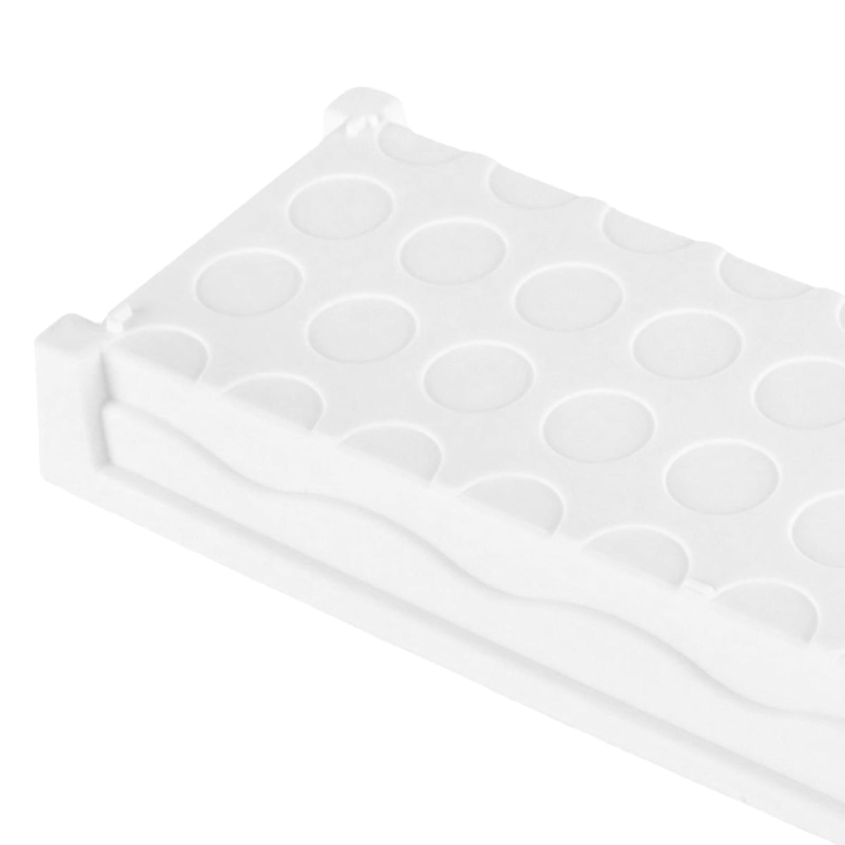 YAUFWUA 10 PCS Plastic Plant Growing Trays, 16 x 4.5 x 1.6 Inch Rectangular Windowsill Plant Saucer Drip Tray for Indoor Outdoor, White Plant Tray to Catch Water for Flower Succulent Pot Planter