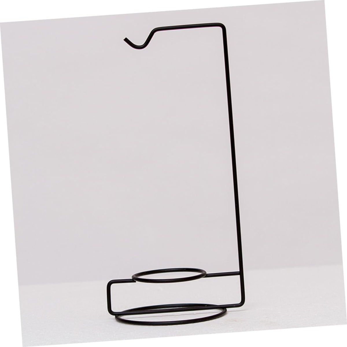 HAKIDZEL 5pcs Micro-Landscape Hydroponics Display Stand Glass Iron Plant Hanger Indoor Terrarium Decor