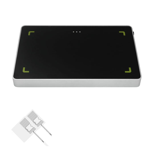 AOEEKI Mini UHF RFID Read-Write Device,Retail Anti-Theft Equipment Compatible ISO18000-6C Tags Detector Retail Security System Jewelry Clothing Store