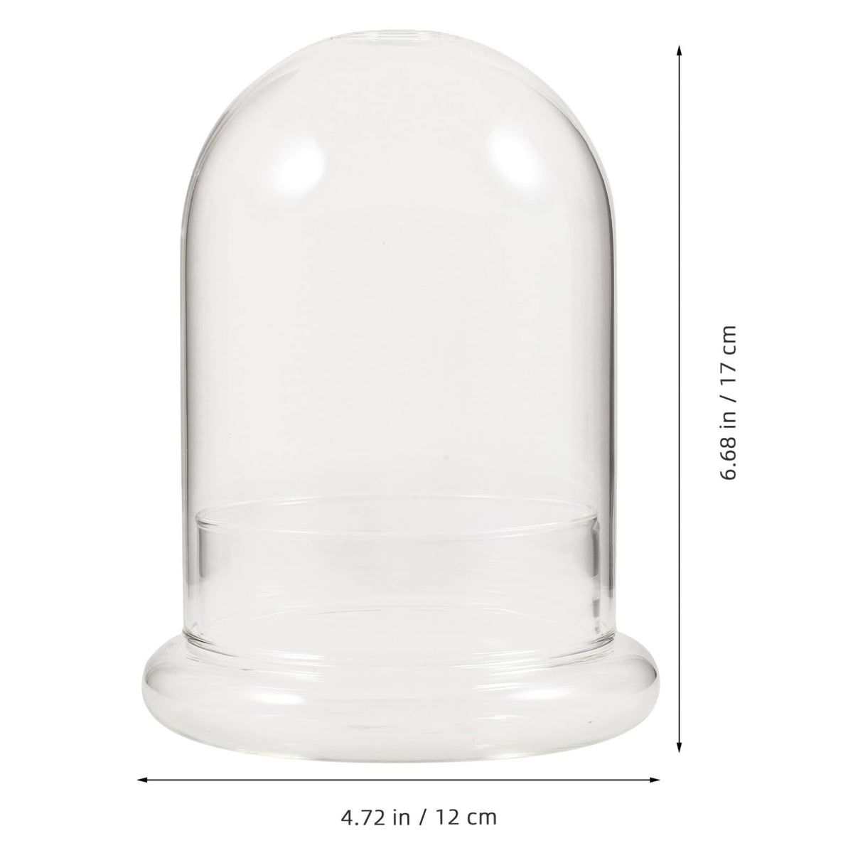 VOSAREA Glass Terrarium Planter Vase Decorative Bottle for -Landscape for Home Office Garden Decor Artistic Design for Moss and Plants