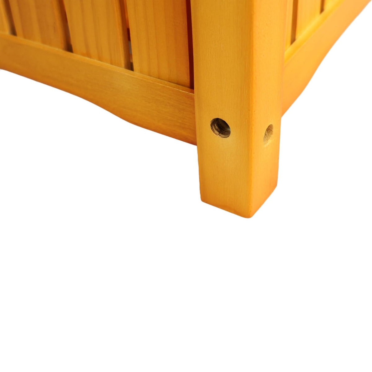 Wooden Flower and Herb Planter for Garden and Outdoor Use