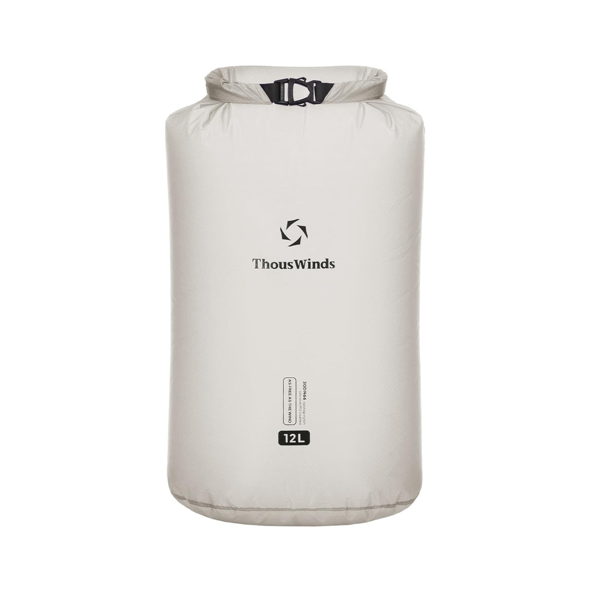 Thous Winds 12L Ultralight Dry Bag, Compact Roll Top Waterproof Pouch for Hiking, Swimming, and Kayaking