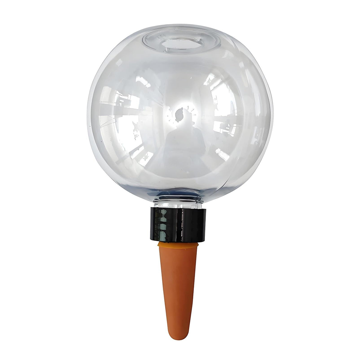2pcsPlant Watering Glass Ball - Indoor Ceramic Automatic Waterer, Suitable for Gardens/Offices | Fashionable Design of Automatic Watering Device | Designed for Busy Office Workers//Plant Enthusiasts