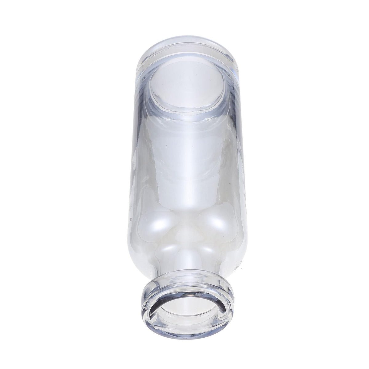 Toyvian Glass Hydroponic Vase for Desktop Plants, Small Ocean Blue Glass Planter, Home and Garden Decoration Terrarium