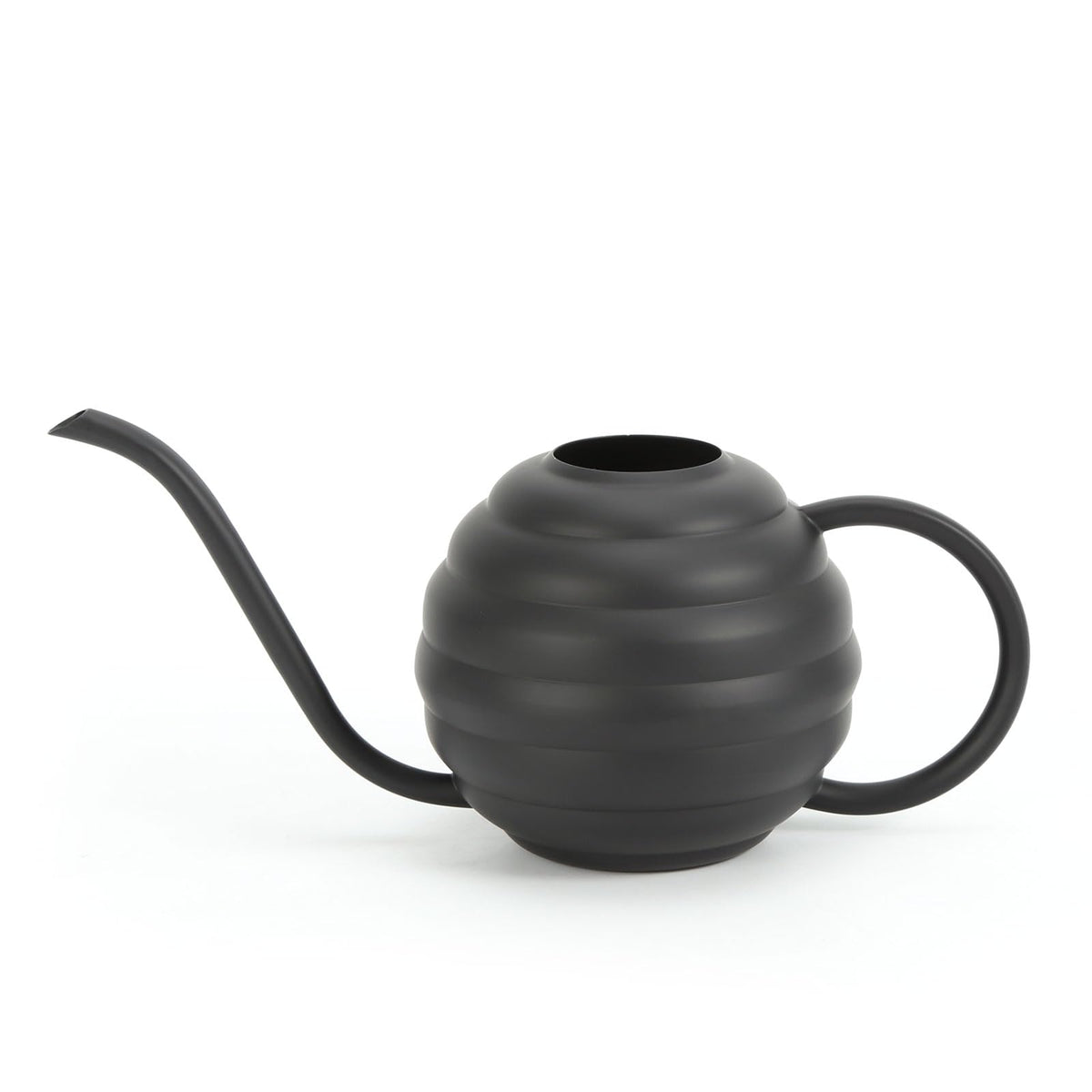 Lianshi Plant Watering Bottle, 400ml/14oz, Retro Style Watering Can, Matte, Frosted (Black)