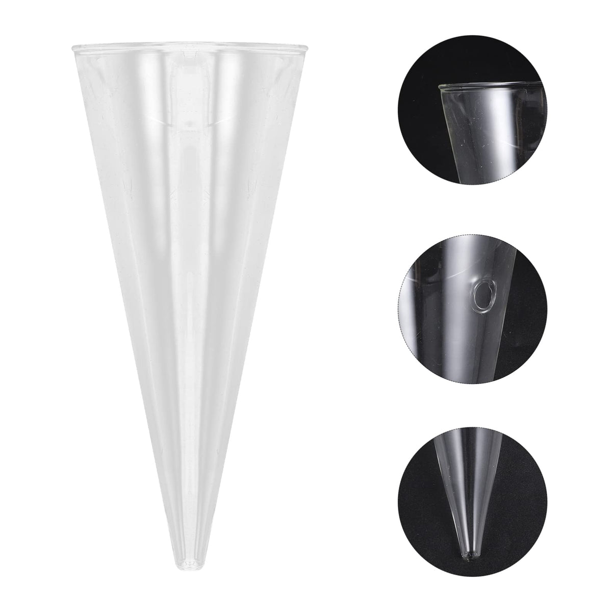 LIFKOME Wall Mounted Glass Shape Vase for Hydroponic Plants Creative Wall Hanging Planter Container Glass Terrarium for Indoor Decoration for Decor