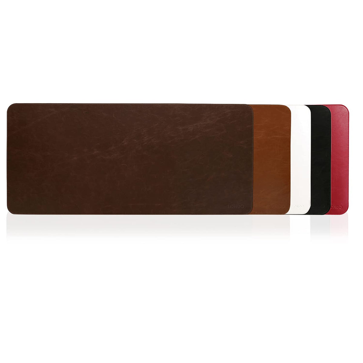 Londo Leather Extended Mouse Pad – Large Desk Mat for Office & Gaming, Smooth Writing Surface, Non-Slip Base, Durable & Stylish Workspace Accessory