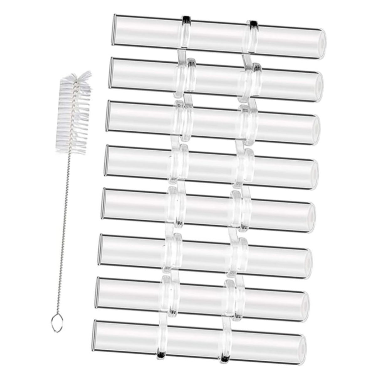Happyyami Test Tube Glass Vase Set for Hydroponics Propagation Vases for Indoor Plants Decorative Glass Terrarium Planting Kit Home and Office Decor