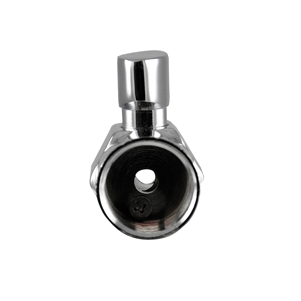 DANCO Shower Volume Control Shut-Off Valve, Chrome, 1.6 inch, 1-Pack (89171)
