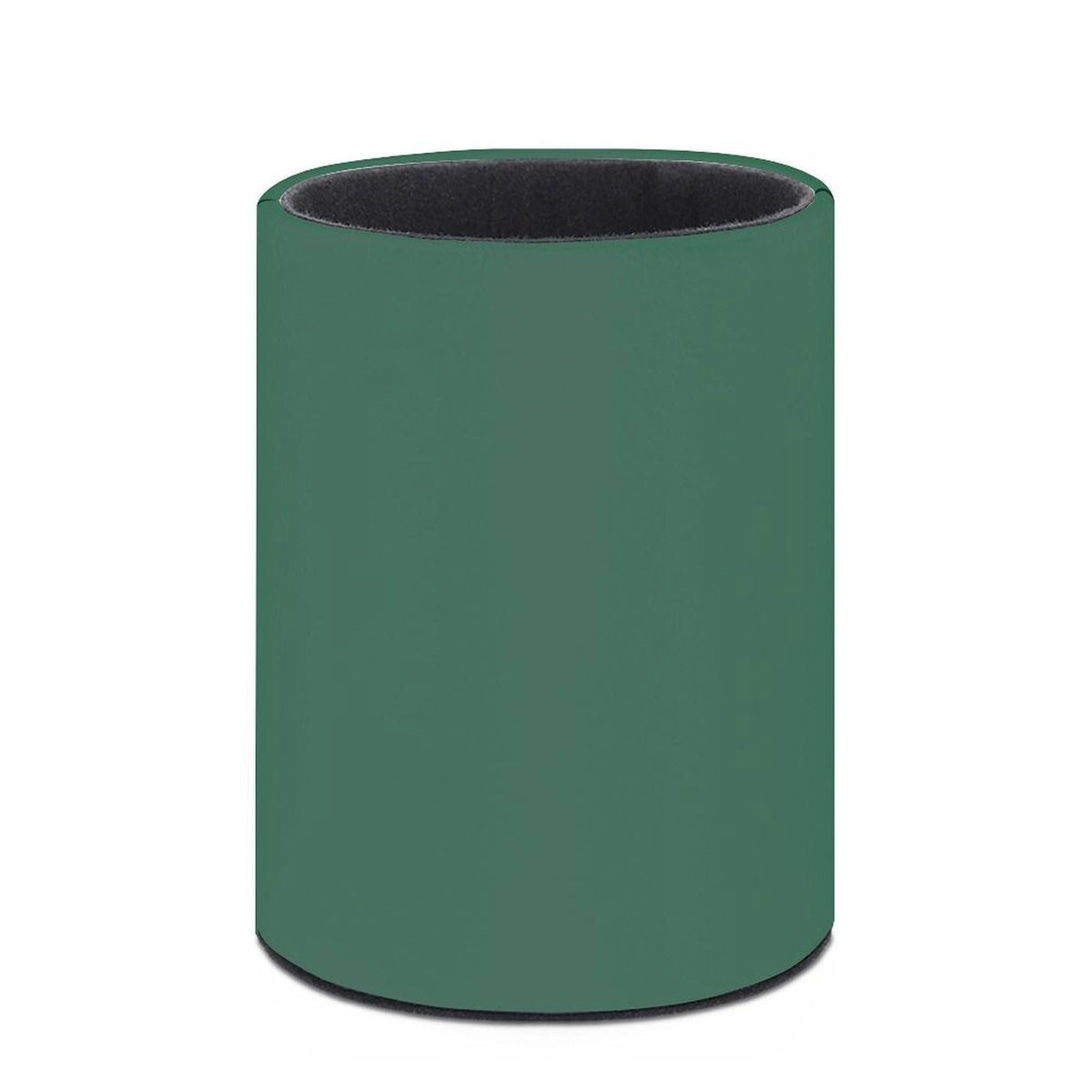 UTRSIFB Holder Cup Makeup Brush Storage Organizer, Waterproof Multifunctional Office Supplies, Pen Holder Cylinder Leather Pencil Green