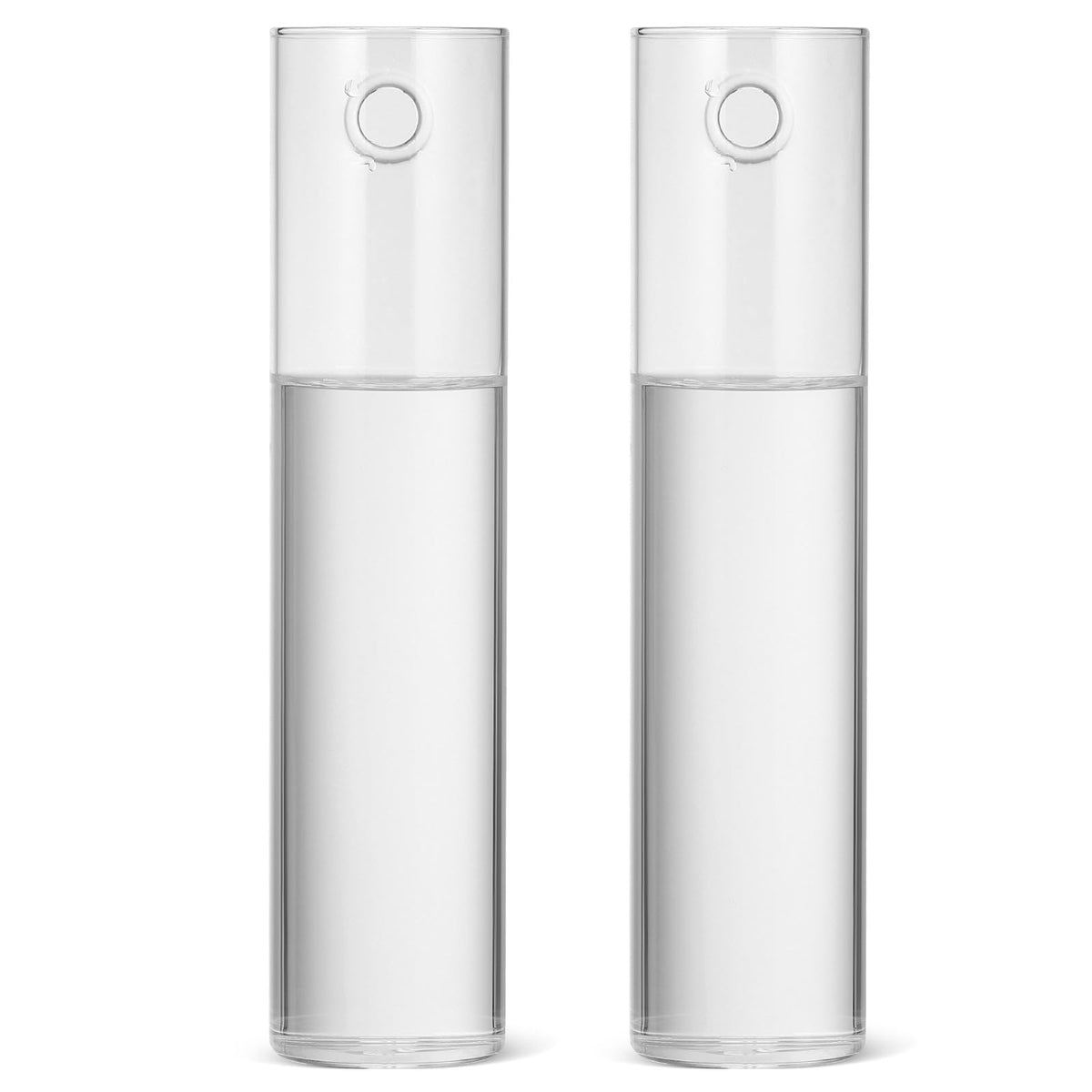 SOESFOUFU Wall Mounted Glass Cylinder Vases for Plants, 2pcs Hanging Hydroponic Terrarium Stations, Glass Flower Holders for Indoor Home Décor