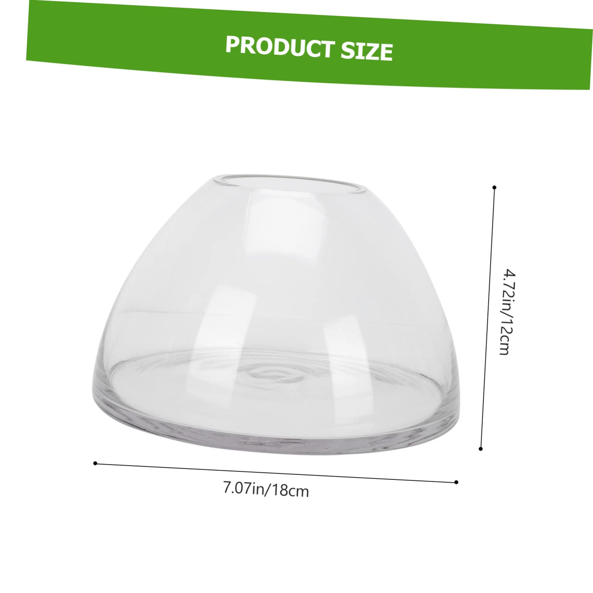 YARNOW Landscape Bottle Glass Terrarium for Home Decor Indoor Plants and Display Diameter Height for Creative Miniature Gardens
