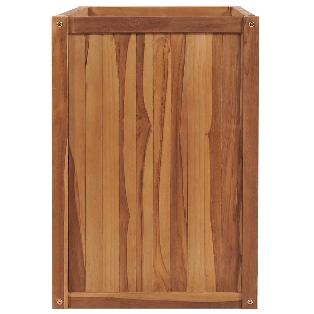 VIHHQGC Raised Bed Planter Solid Teak Wood for Indoor and Outdoor Gardening with Classic Design and Elegant Finish for Enhanced Plant Growth and Durability