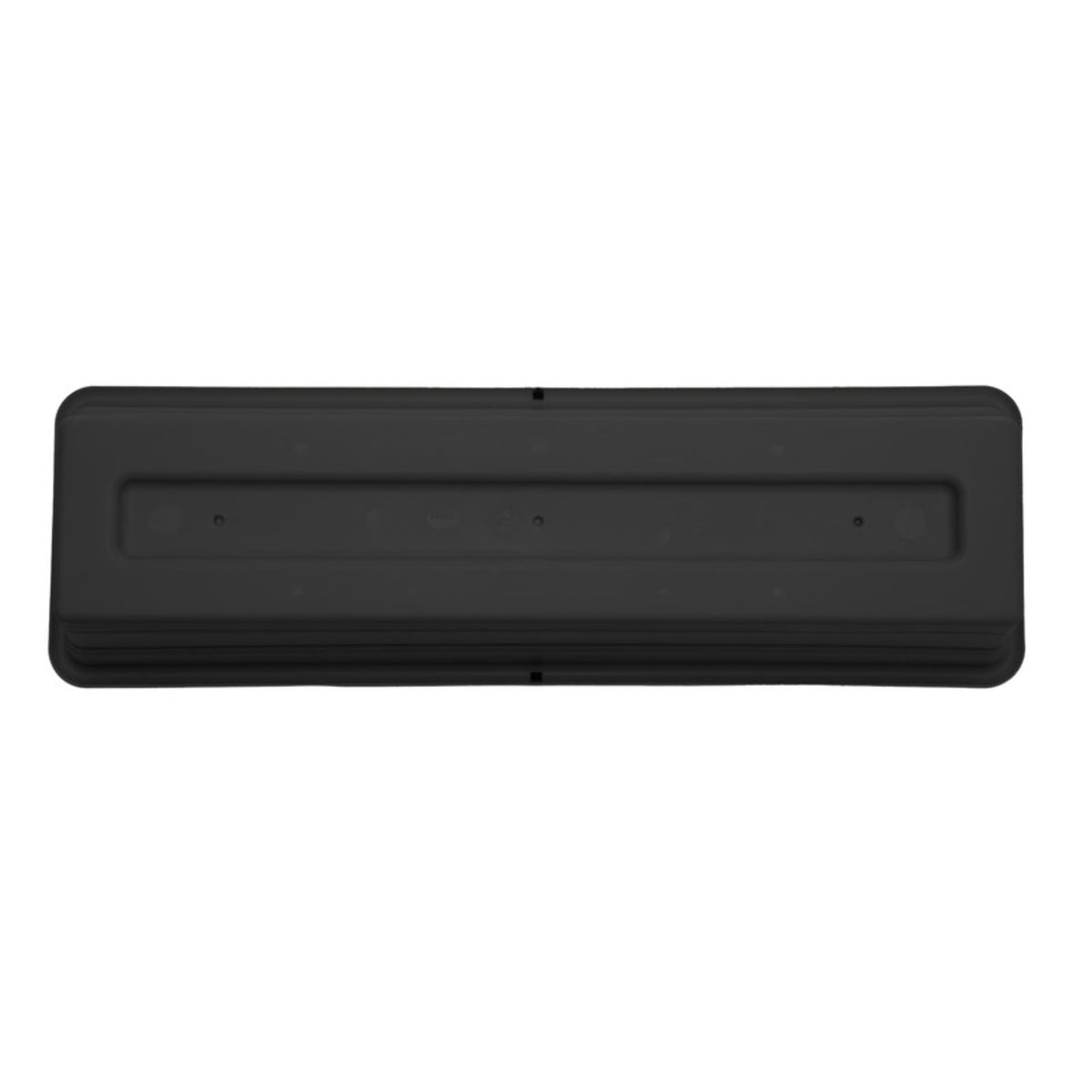 Bloem Dura Cotta Window Box Planter: 30" - Black - Large Box with Tray, Weatherproof Resin Box, Removable Tray for Indoor & Outdoor Use, Gardening, 4 Gallon Capacity