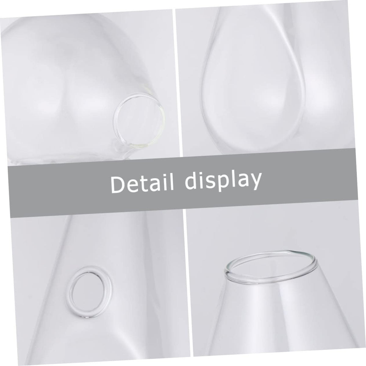 KESYOO 1pc Water Drop Flower Holder Wall Mounted Fish Tank and Plant Vase for Hydroponics Decorative Container for Home Hotel