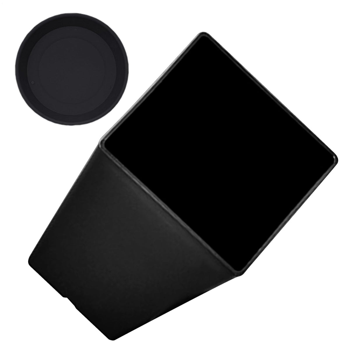 Square Flower Pot, Resin Flower Pot Box, Square Planter for Outdoor Plants, Boxes for Front Porch, for Patios, Decks Outdoor Spaces