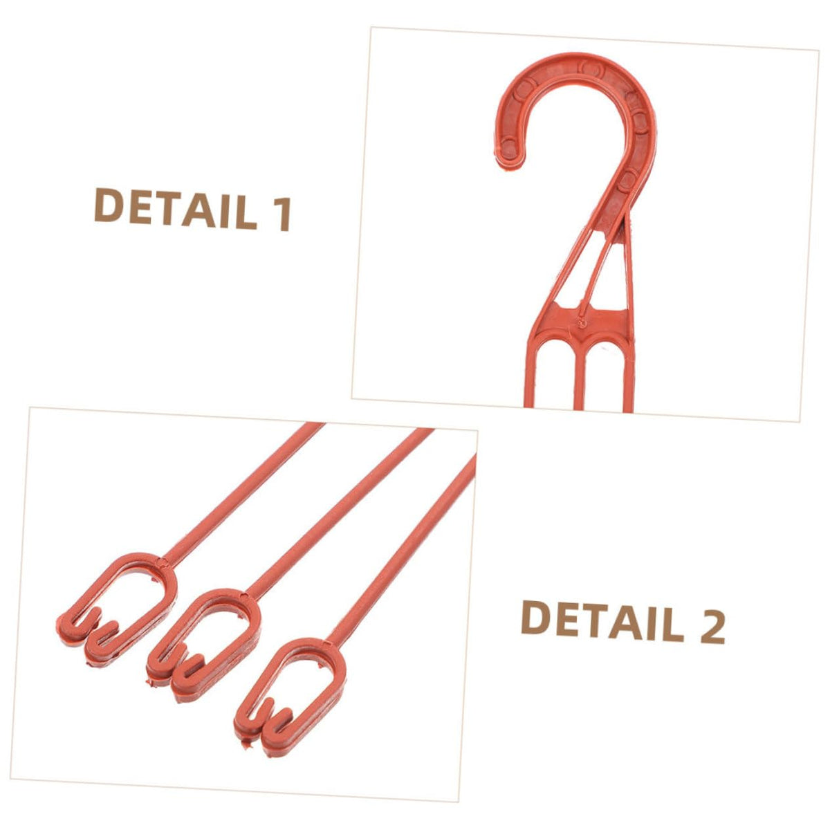 GALPADA 60pcs Sturdy Flowerpot Hooks Hanging Plant Holders for Balcony Railing Hangers