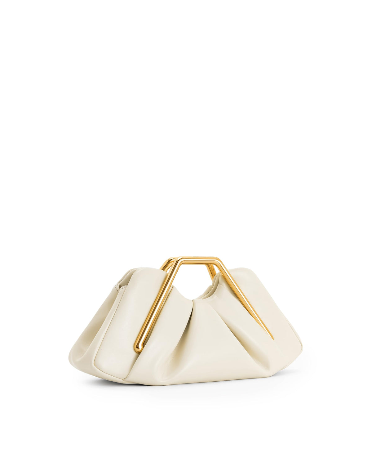 JW PEI Women's Lila Metal Frame Clutch - Ivory