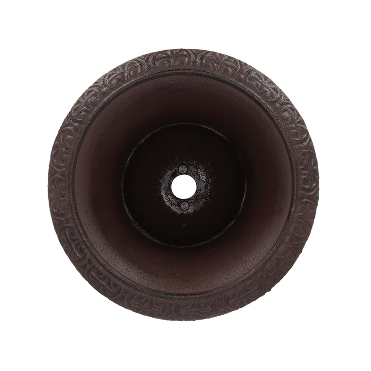 Esschert Design XH61-AR Large French Urn, 12" Diameter, Cast Iron, Decorative