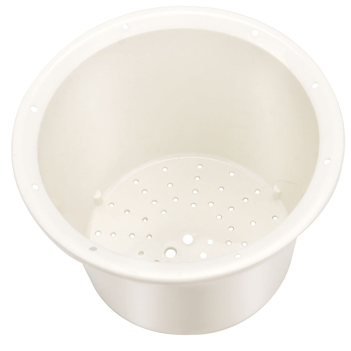 MAHIONG 5 Pack 7 Inch Self Watering Planters with White Wick, Plastic Self Watering Pots for Indoor Plants Flowers House Garden, African Violet Pot, Clear & White