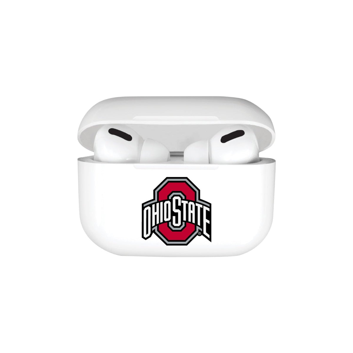 AirPods Case, Ohio State University AirPods Pro (Gen 1 & 2) / White (TPU)