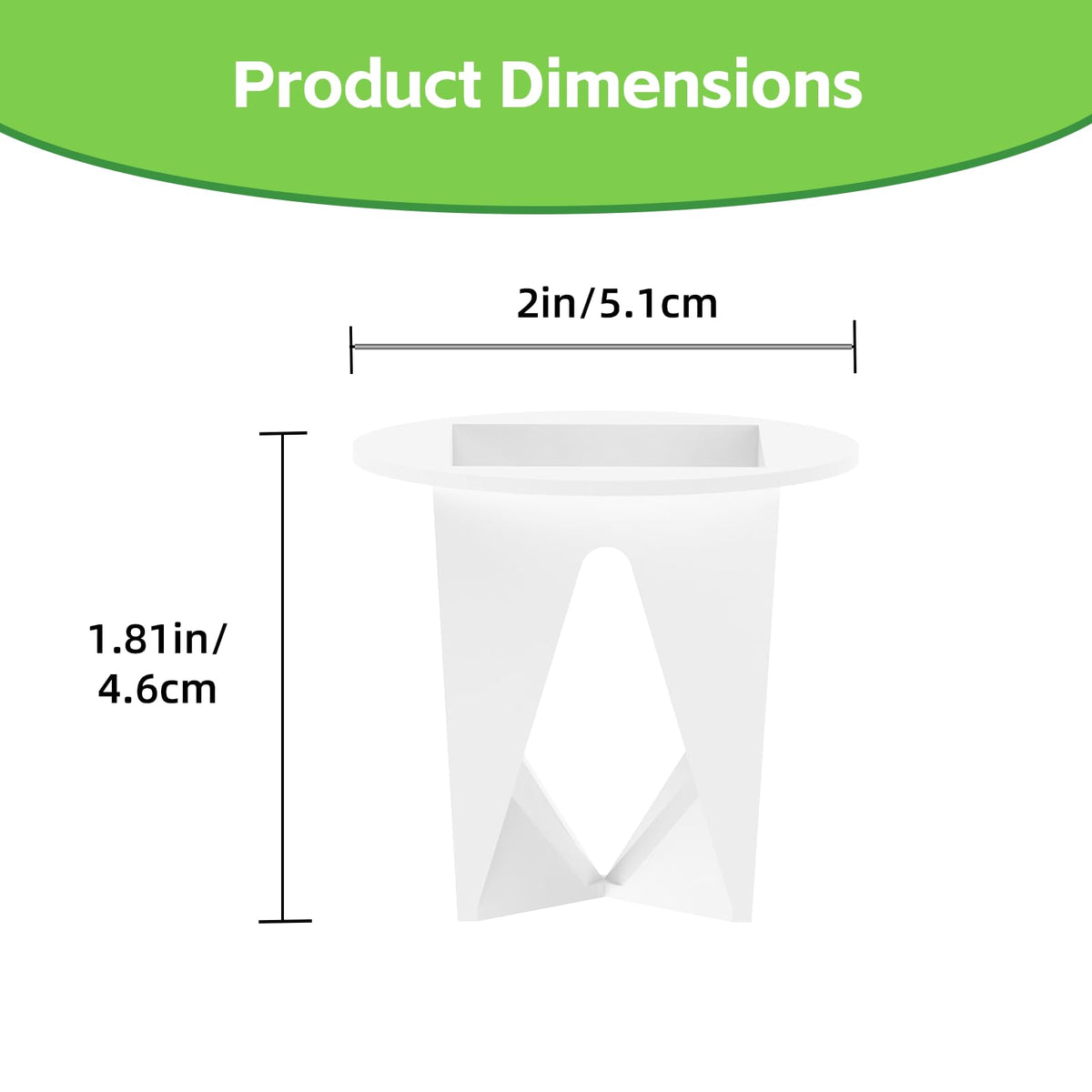 Grow yCube Hydroponic Growing Cups for Gardyn - Compatible with Gardyn Home/Studio Indoor Garden System (10 Pack)
